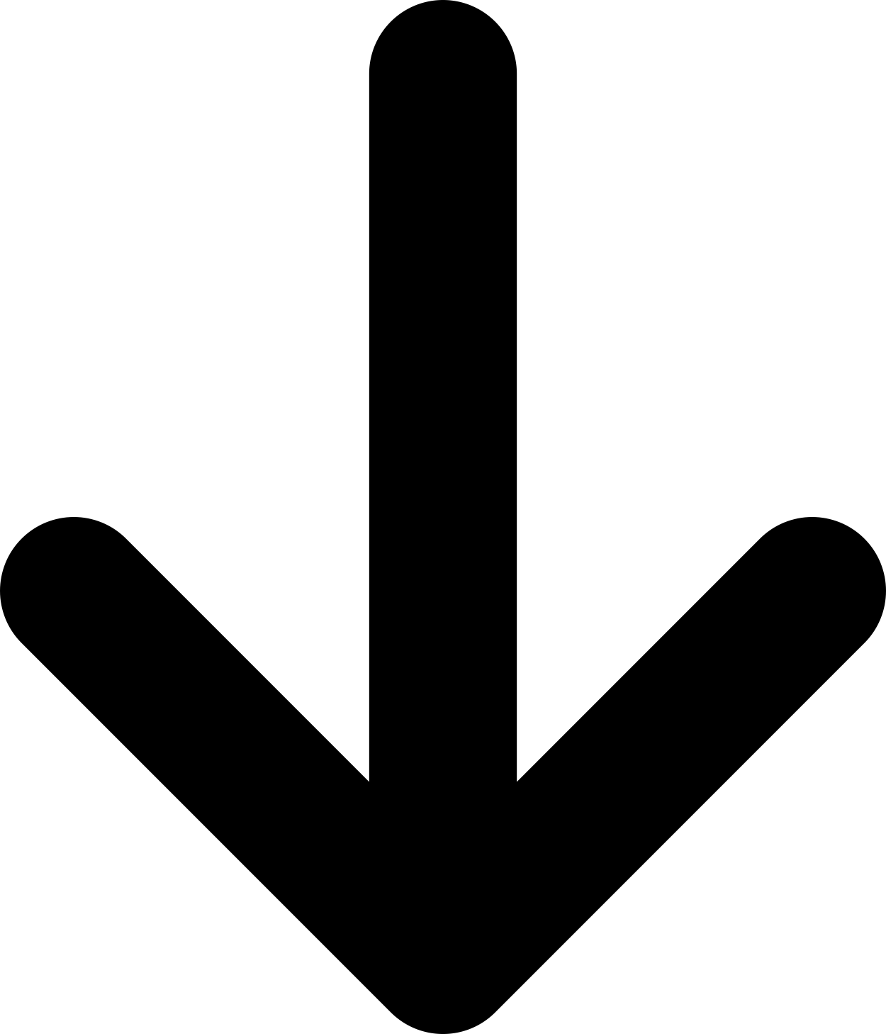 Arrow Sm Down Editable Svg Line Art Free Vectors